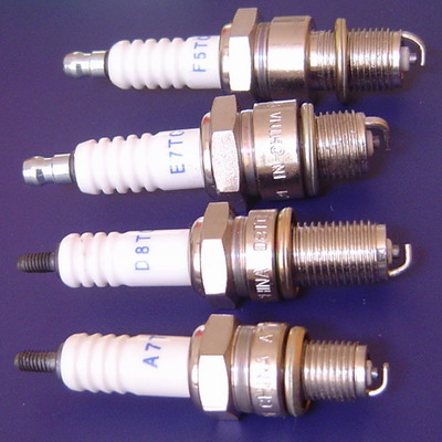 Spar Plug, made in China, export to world wide in large volume, for cars and motorcycles